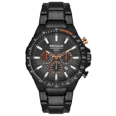 Imagem de Relógio Seculus Masculino Fibra de Carbono 77302GPSVPA2