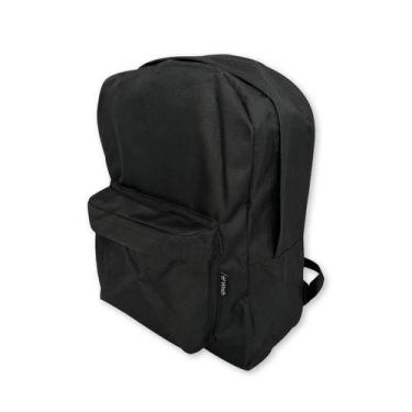 Imagem de Mochila Escolar Preta All Black 28 Litros Pretinho Básico - Rocie