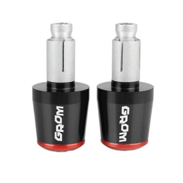 Imagem de Extremidades de manoplas de guidão de motocicleta, tampas de extremidade de manoplas, acessórios deslizantes de peso para GROM MSX125 MSX 125 2014-2017 2015 2016