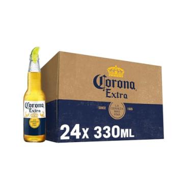 Imagem de Cerveja Corona Extra Long Neck 330ml - Pack com 24 unidades