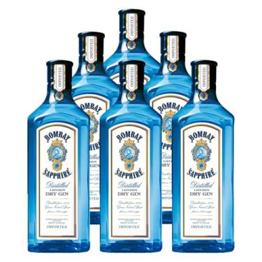 Imagem de Gin Bombay Sapphire London Dry 750ml 6 Unidades