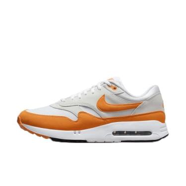 Imagem de Nike Tênis de golfe masculino Air Max 1 '86 OG G (DV1403-118, branco/poeira fóton/preto/cerâmica brilhante), Branco/pó fóton/preto/cerâmica brilhante, 10.5