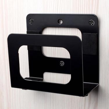 Imagem de SKLK-SEL Suporte de parede de modem ajustável para Apple TV, Roku, TV Box, Switch, Mac mini M4/M4 Pro 2024, modems, roteadores WiFi, mini PC. Para dispositivos pequenos e largos (largura)