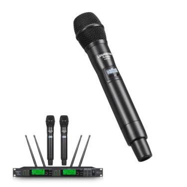 Imagem de Microfone Profissional LD900 duplo, sem fio, true diversity, Loudstar 