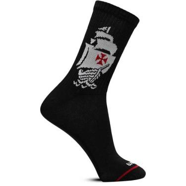 Imagem de Meia Esportiva Running Bike Gym Futebol Clube Vasco da Gama - Rikam,  