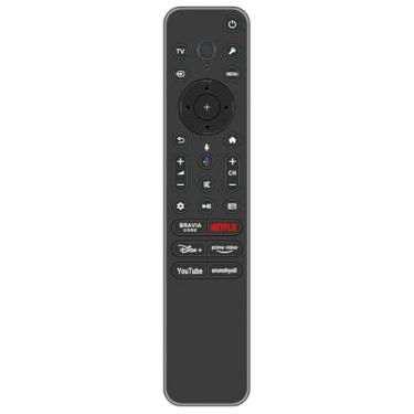 Imagem de Controle remoto de voz RMF-TX910U de substituição compatível com Sony Bravia TV XR-65X95L XR-65A80L XR-77A80L XR-75X95L XR-55A95L XR-65X90L XR-85X90L XR-65A95L XR-77A95L XR-77A95L XR-77A95L XR-65X95L