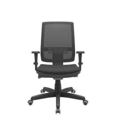 Imagem de Cadeira Office Plaxmetal Presidente Brizza, até 120kg, Autocompensador Slider, Braço 3D...