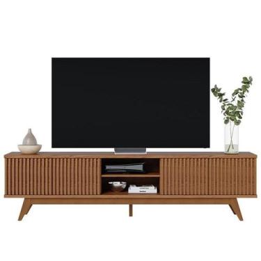 Imagem de Rack Bancada Fortaleza Freijó para TV até 75 - Colibri, Freijó