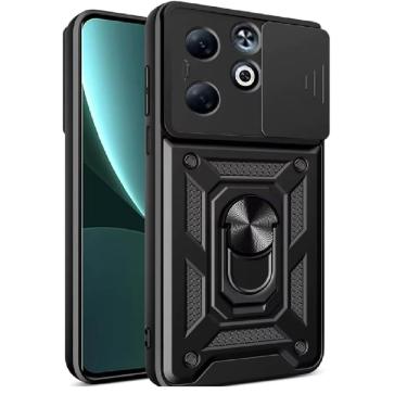 Imagem de Capa Capinha Armadura C/ Proteção da Camera Suporte Anel 360 Para Infinix Smart 8 / Smart 8 Pro / Plus