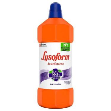Imagem de Desinfetante Líquido Lysoform Suave Odor 1L, Original Suave Odor, 1L
