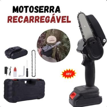 Imagem de Mini Moto Serra Eletrica Bivolt perfeita para podas e cortes - ASAF