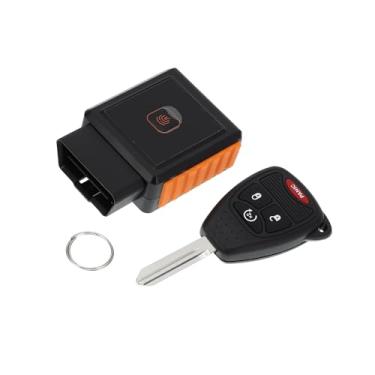 Imagem de ACROPIX Controle remoto de entrada sem chave OHT692713AA chaveiro para Jeep Wrangler 2007-2018 para Jeep Compass Patriot 2007-2017 com chip 4 botões kit de ferramentas 315 MHz