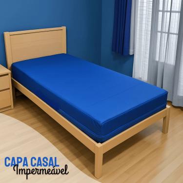 Imagem de Capa Impermeável Para Colchão casal feita em napa hospitalar