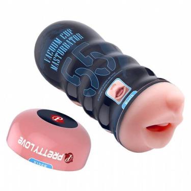 Imagem de Masturbador Lanterna Vacuum Cup Boca - Pretty Love