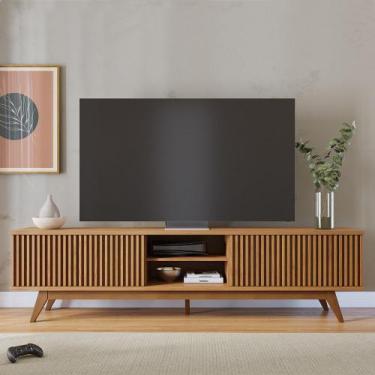 Imagem de Bancada TV Decorativa Sala de Estar Queiroz Freijó G73 - Gran Belo