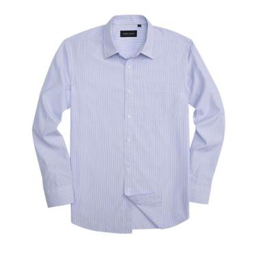Imagem de Camisa Alimens & Gentle, vestido listrado masculino com botões