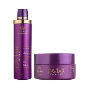 Imagem de Kit Nutrição Caviar Shampoo + Máscara Hidratante Dyusar - Dyusar Cosme