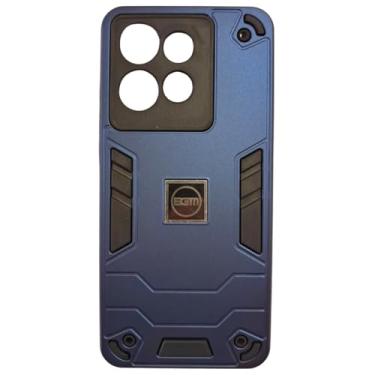 Imagem de Capa Anti Impacto Para Motorola Edge 50 Neo Azul Marinho Escuro