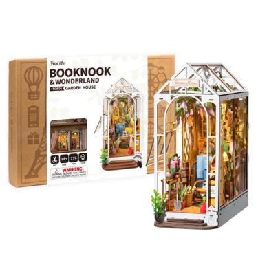 Imagem de Book Nook Kit Rolife Garden House com LED para adultos