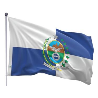 Imagem de Bandeira Rio de Janeiro Estampada uma face - 0,70X1,00m