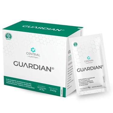 Imagem de Guardian 8G Central Nutrition - Suplemento em Pó - 30 Sachês Sem Sabor | Aminoácidos Essenciais + Cafeína Natural | Energia e Desempenho | Solúvel e Prático