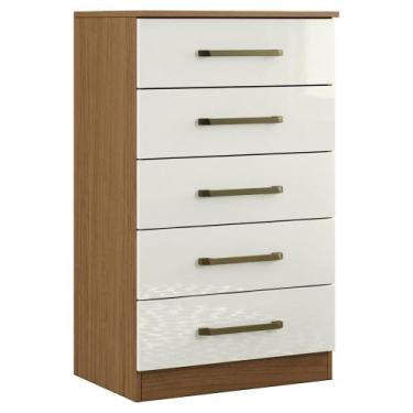 Imagem de Comoda 5 Gavetas 61 cm 2014140 ARMoveis - Aramoveis, Atacama Off White