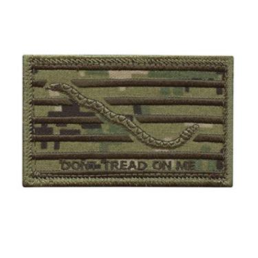 Imagem de First Navy Jack DTOM NWU Type III AOR2 Dont Tread On Me USN USA Tactical Morale Touch Cap Patch