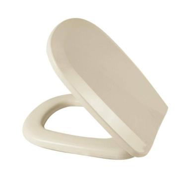 Imagem de Assento Almofadado Paris Bege Tampa Vaso Ideal Bege Claro