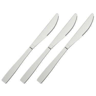 Imagem de Conjunto De Facas Para Sobremesa Euro Home Lisas 3 Peças Inox
