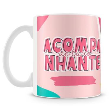 Imagem de Caneca Flork Profissões Acompanhante de Luxo - 325ml - Amo Canecas