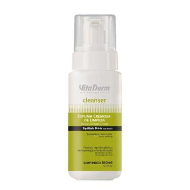 Imagem de Cleanser Espuma Cremosa de Limpeza 160ml - Vita Derm - Hidratação e Su