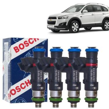 Imagem de 4x BICOS INJETORES GM CAPTIVA OMEGA 2008 A 16 0280158154 - BOSCH