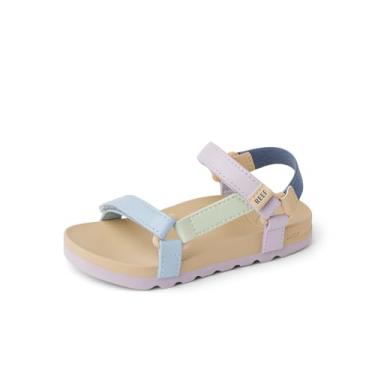Imagem de REEF Sandália feminina Little Rem Hi, Tricolor, 17