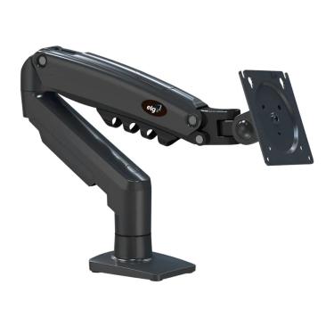Imagem de SUPORTE ERGONOMICO ARTICULADO DE MESA COM PISTAO A GAS PARA MONITOR DE 17" A 35`` - F80N