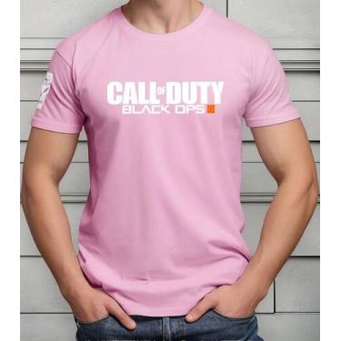 Imagem de Camisa Camiseta Adulto Masculina Feminina Algodão Gamer Jogo Call of D