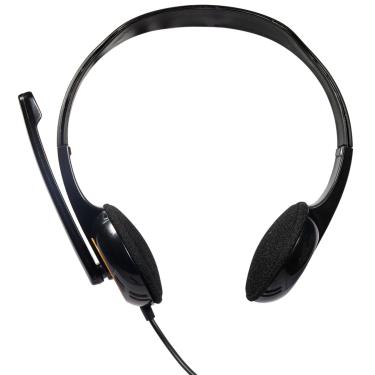 Imagem de Headset Com Microfone Talk Preto Usb Tipo C OEX