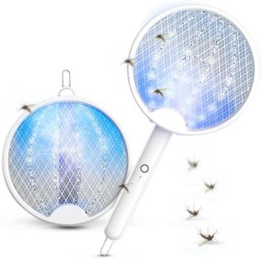 Imagem de Raquete De Choque Mata Mosquito Dengue Dobravel Eletrico - Made Basics