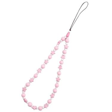 Imagem de Linda corrente de cordão com contas estéticas para bolsa, chaveiro, câmera, pingentes, One Size, Resina, resina