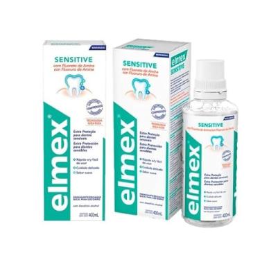 Imagem de Kit Enxaguante Bucal Elmex Sensitive 400ML Com 2 Unidades