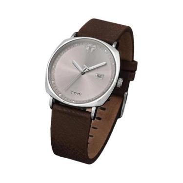 Imagem de TOMI Relógio Masculino Minimalista Moda Esportes Relógio Calendário Co