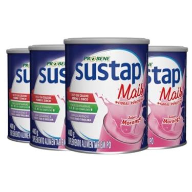 Imagem de SUSTAP MAIS MORANGO 400 g - 4 unidades