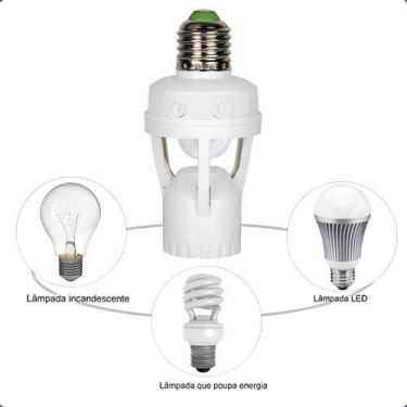Imagem de Sensor De Presença Lâmpada Com Fotocélula Soquete E27 360 - marca