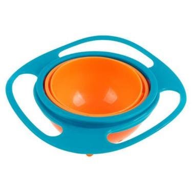 Imagem de Prato Alimentação Infantil Giro Bowl Gira 360 - Art Baby, Azul