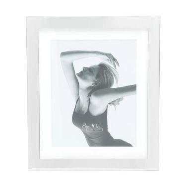 Imagem de Porta-Retrato Wolff de Aço Prata 13cm x 18cm