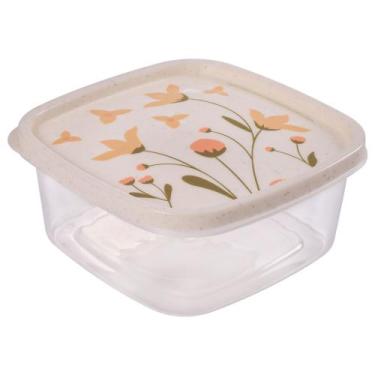 Imagem de Pote 1,1 Litro Plasútil Fitness Freezer Geladeira Atóxico Plástico Fre