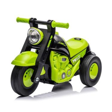 Imagem de Moto De Empurrar Infantil Verde CM-SHJ62301 – Brinquedo De Andar Crianças, Ideal Para Primeiros Passos E Desenvolvimento Da Coordenação. Diversão Segura E Durável Para Meninos E Meninas