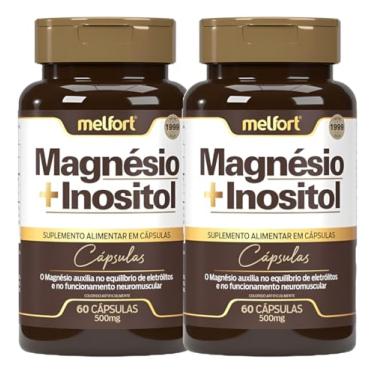 Imagem de 2x Magnésio Inositol 500mg 120 Cápsulas