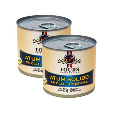 Imagem de Kit 2X: Atum Sólido em Óleo Tours 255g