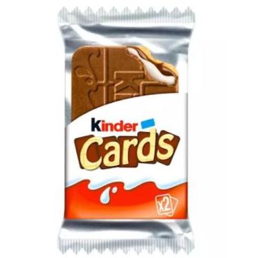 Imagem de Biscoito chocolate kinder cards 25,6g