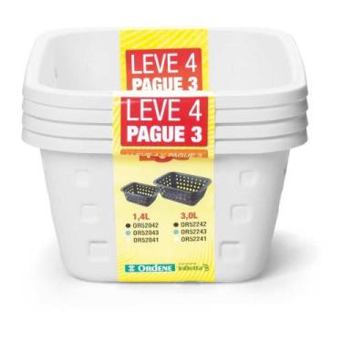 Imagem de Cestos 1,4L P LEVE4 PAGUE3 BCO - Ordene